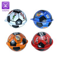 Emballage personnalisé en PVC en forme de ballon de football pour les chocolats Kinder Joy Surprise Egg de la Ligue des champions