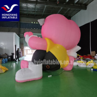Abeille géante gonflable promotionnelle pour l'extérieur avec logo publicitaire personnalisable