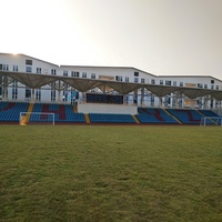 Avant Sports Stade Sièges Tribune Stade De Football Avec Toit Blanchisseur Événements Tribune Chaises Gradins Fixe Sièges Avec Dossier