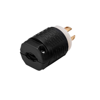 Prise mâle industrielle à verrouillage Nema L6-15P 15 A/250V 2 pôles 3 fils