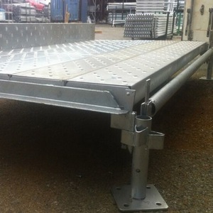 AS 1577 Steel <strong>Board</strong> Pregalvanized and Roll-Formed 225mm Wide Steel <strong>Scaffold</strong> Plank for Kwikstage Scaffolding <strong>Decking</strong> - Product Image 4