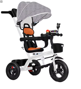 Grand tricycle pour enfants avec siège souple, poussette-vélo pour bébé, vélo pour bébé - Product Image 1