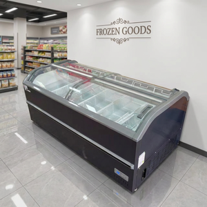 Vitrine Réfrigérée Commerciale de Haute Qualité pour Supermarché, Monotempérature, Dégivrage Automatique - Product Image 2