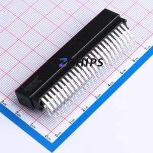 ER50BGFBK Gold Finger Connector Bent Lead Through Hole,P=2.54mm Connector EDGE SLOT 2.54mm 50P Right Angle Insert - Product Image 2