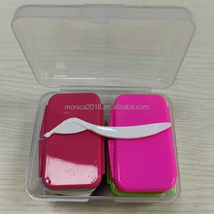 Atacado 10 Caixas Embalagem Sabores Dental Portátil Orthodontic Bracket Cera <span class=keywords><strong>Ortho</strong></span> Cera com Cortador - Product Image 6