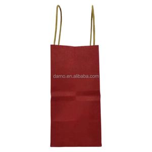 ถุงกระดาษคราฟท์สีน้ำตาลรีไซเคิลสำหรับบรรจุภัณฑ์อาหารและของชำแบบขายส่ง - Product Image 6