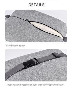 2025 respirant voiture <span class=keywords><strong>cou</strong></span> repos oreiller mousse à mémoire dossier siège de voiture oreiller appui-tête <span class=keywords><strong>cou</strong></span> soutien - Product Image 4