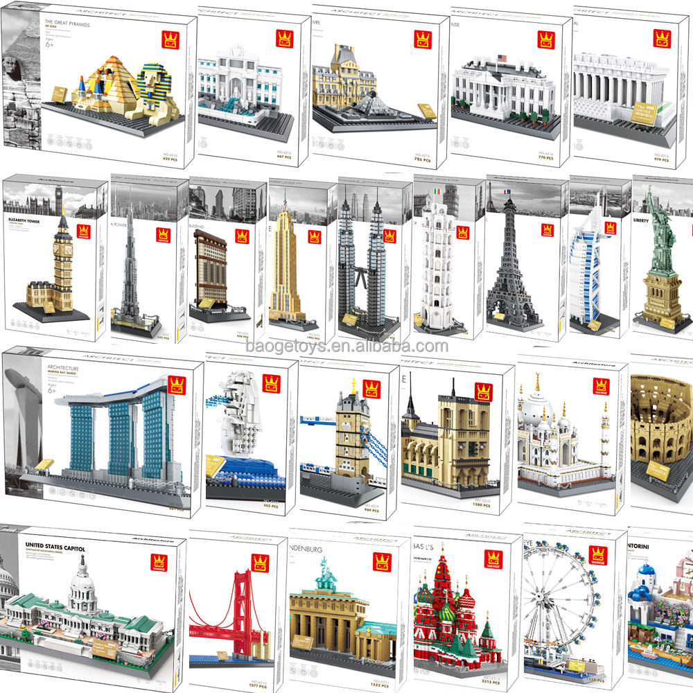 Wholesale Toys - Kids Gift Sets: Build the Oriental Pearl Tower