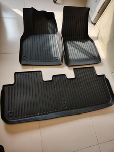 แผ่นซับพื้นรถสำหรับปูพื้นรถแผ่นรองยางทีพีอีแบบเข็มเจาะ<span class=keywords><strong>สี</strong></span>เข้มเพื่อป้องกันพื้นรถดีไซน์หรูหราสำหรับ2024 - Product Image 5