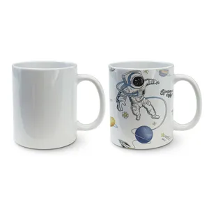 Customization Photo 11oz Sublimation Milk Mug Handmade Ceramic Coffee Mug Custom Mug