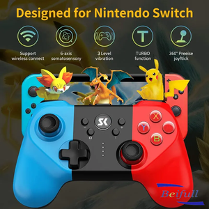 Không Dây Turbo Phím Điều Khiển Trò Chơi Điều Khiển Giao Diện Điều Khiển Gamepad NS Chuyển Đổi Pro Đối Với Nintendo PS3 PC - Product Image 6