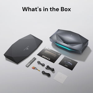 Leo AWOL Vision Aetherion MAX Laser <b>Projector</b> 6000:1 Contrast Smart Laser <b>Projector</b> <b>3D</b> Google TV - Product Image 5