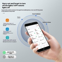 Interrupteur intelligent WiFi TUYA, disjoncteur 63A 1P, mesure de la puissance, surveillance, minuterie, relais pour maison intelligente, commande à distance sans fil