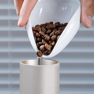 Herramientas de Barista de Alta Calidad, Medidor de Café, Contenedor para Pesar Granos de Café, Taza Dosificadora de Granos, Cuchara de Cerámica para Café Espresso - Product Image 3