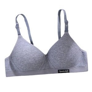 Dorpshipping Puro Cotone Della Ragazza Studenti <span class=keywords><strong>Senza</strong></span> Ferretto del <span class=keywords><strong>Reggiseno</strong></span> Delle Donne del <span class=keywords><strong>Reggiseno</strong></span> Coppa Sottile - Product Image 2