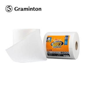Fabriqué à Taïwan, 12 rouleaux par carton, pâte de bois pour vaisselle et ustensiles, rouleau de nettoyage pour cuisine, utilisation sèche et humide, hautement absorbant - Product Image 1