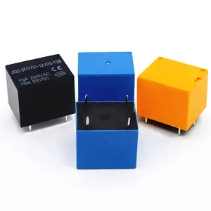 JQX 3F jqc-3f SPDT relay JQC-3FC T73 dc12v 5vdc hkc relay 5v 12v 24v 125vac 10a sugar cube relay