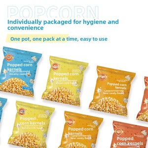 Proveedor de Granos de <span class=keywords><strong>Palomitas</strong></span> de Maíz para Hacer en Casa, Serie DIY de Alta Calidad, 50 g x 8 Paquetes, Granos de <span class=keywords><strong>Palomitas</strong></span> de Maíz con Sabor - Product Image 6