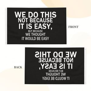 Nous le faisons non seulement parce que c'est facile, mais aussi parce que la décoration de drapeau extérieur Black Flag 3*5Ft est un article très demandé. - Product Image 6