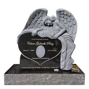 Statues de la <span class=keywords><strong>Vierge</strong></span> <span class=keywords><strong>Marie</strong></span>, anges, monuments et pierres tombales en granit de style américain et canadien à vendre - Product Image 4