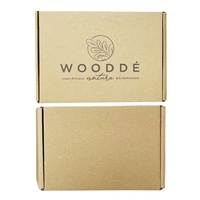 XCGS precio barato tamaño personalizado regalo 100% reciclar caja de cartón Kraft caja de envío para tienda de compras en línea