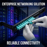 Coupleur de fibre optique simple SC-SC universel monomode multimode, adaptateur Aqua OM3 OM4, connecteur de fibre