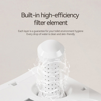 CUPC Shell Forme Conception Intelligent Siège De Toilette Massage Smart Automatique Wc Bidet Flont Lavage Réservoir Intégré