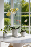 Vase en céramique de style INS, simple, moderne et rustique, pour plantes et fleurs, idéal pour la décoration de la maison, du bureau et du salon
