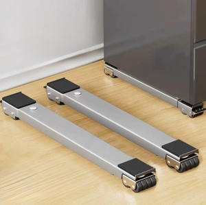 Estante de almacenamiento para lavadora, lavadora ajustable, soporte de Pedestal para refrigerador, estante de almacenamiento con base móvil - Product Image 1