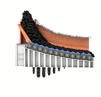 Crible à rouleaux pour charbon avec moteur et boîte de vitesses pour usine de préparation des minerais, équipement de pré-cassage et de pré-s criblage