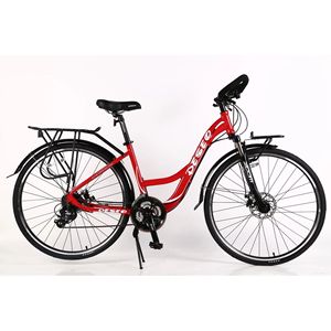 Bicicleta Híbrida Deseo de 26 Pulgadas, 21 Velocidades, Frenos de Disco, Cuadro de Aleación de Aluminio, Bicicleta Urbana - Product Image 2