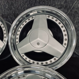 ล้อแม็กซ์ 2 ชิ้น สำหรับรถเมอร์เซเดส R129 W126 C126 W140 <span class=keywords><strong>W124</strong></span> 190E E500 ขนาด 18 17 นิ้ว ขอบแบบสั่งทำพิเศษ ขอบขั้นบันได ผลิตจากอะลูมิเนียมฟอร์จ 5x112 - Product Image 2