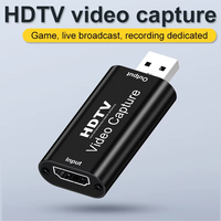 Tarjeta de Captura de Video JILIAN HDTV USB2.0 1080P para Juegos, VHS, Android, MP4, Grabadora de Streaming