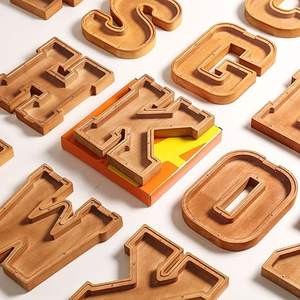 Hucha con letras de regalo para banco especialmente hecha, 26 <span class=keywords><strong>Huchas</strong></span> de madera para juguetes para niños - Product Image 6