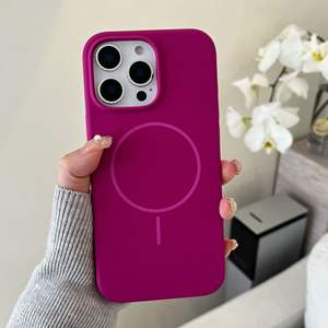 เคสซิลิโคนแม่เหล็กสำหรับ <span class=keywords><strong>iPhone</strong></span> 12 <span class=keywords><strong>13</strong></span> 14 15 16 17 Pro Max สัมผัสหรูหรา สไตล์ Ins หลากสี ป้องกันกล้อง - Product Image 5