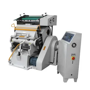 High Speed Semi Automatic Flat Die Cutting Indentation Machine