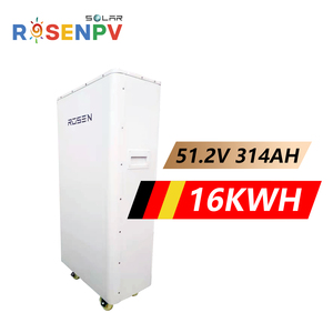 Batterie de stockage d'énergie solaire Rosen pour la maison, batterie au lithium 15 kW 16 kWh, batteries au lithium pour climatiseur - Product Image 2