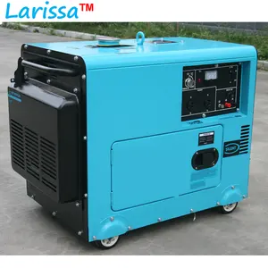 Uso domestico 220V generatore Diesel silenzioso e portatile generatore Diesel di emergenza 6kw