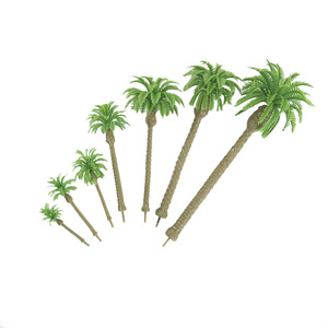 Palma artificiale in legno, modello in miniatura, alberi decorativi per paesaggistica, piante in plastica e artificiali Guangzhou - Product Image 5