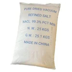 ملح البحر الكلوريد الصوديوم الكيميائي CAS 7647-14-5الملح الصناعي الكريستال الأبيض NaCl