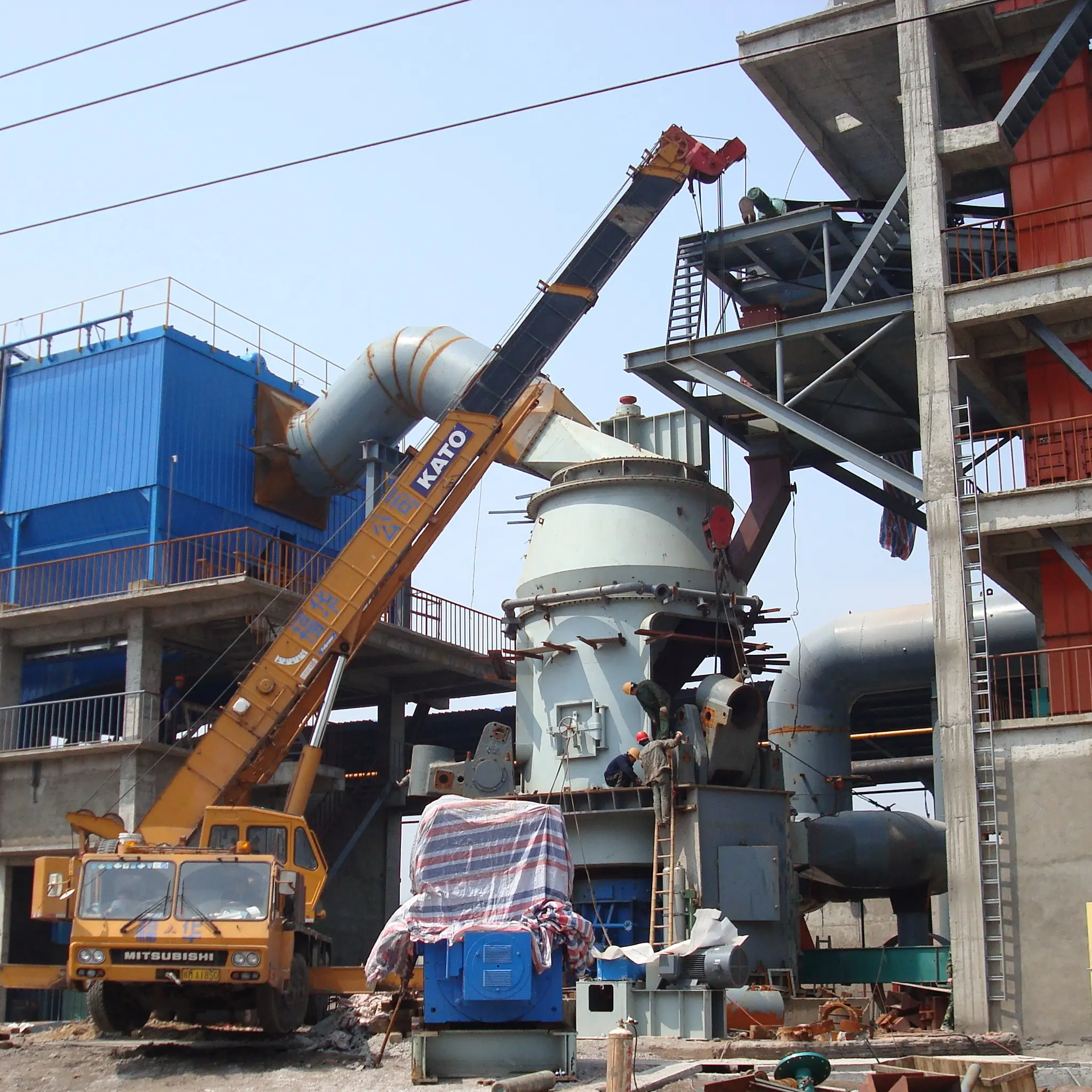 Complete Clinker Cement Grinding Production Line