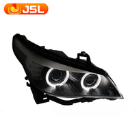 Phares de Style Automobile pour BMW E60 Phare 2003-2009 523I 530i Angel Eyes Phare LED DRL Hid Bi-xénon Pièces Automobiles
