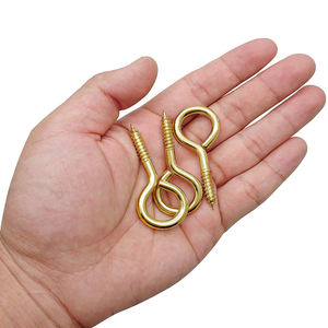 HERRAJES PARA COLGAR Y ENMARCAR, OJAS DE TORNILLO CHAPADAS EN LATÓN - Product Image 5