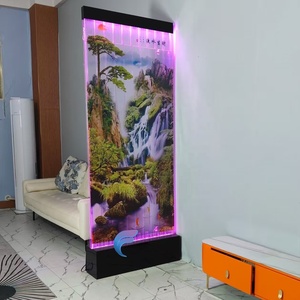 Beste prijs populaire moderne decoratie acryl LED waterbel wandgemonteerd <span class=keywords><strong>aquarium</strong></span> voor huis hotel - Product Image 4