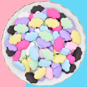 20 piezas/bolsa Accesorios para <span class=keywords><strong>uñas</strong></span> <span class=keywords><strong>Nubes</strong></span> de simulación y <span class=keywords><strong>nubes</strong></span> blancas Accesorios DIY Fundas de teléfono multicolor Juguetes para casa de juegos - Product Image 5