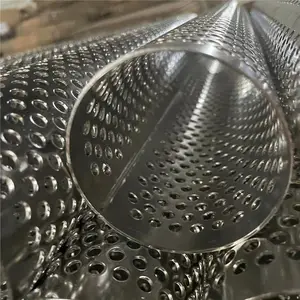 3mm 4mm Round Hole Perforated Stainless Steel Sheet