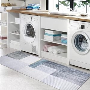 Tapis de cuisine modernes en mousse de caoutchouc anti-fatigue imprimés sur mesure 4MM, antidérapants, confortables, lavables et antimicrobiens - Product Image 4
