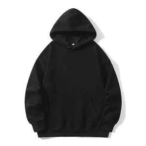 Sudaderas con Capucha Extra Grandes Unisex de Alta Calidad, Sudaderas de Algodón Lisas, Logotipo Personalizado, Capa Exterior 100% Algodón, Forro Polar Interior - Product Image 1