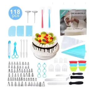 Heißer Verkauf Edelstahl Kuchen Gebäck Düsen Rohrleitungen Zuckerguss Tipps Sets/Kuchen liefert Dekorations werkzeug