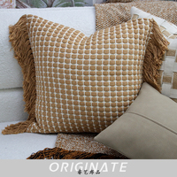 RUIYI Housse de coussin de luxe pour oreiller décoratif simple Housse de coussin décorative pour la maison